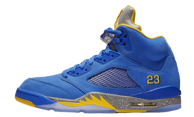 PNG image of a Nike show with blue colors.