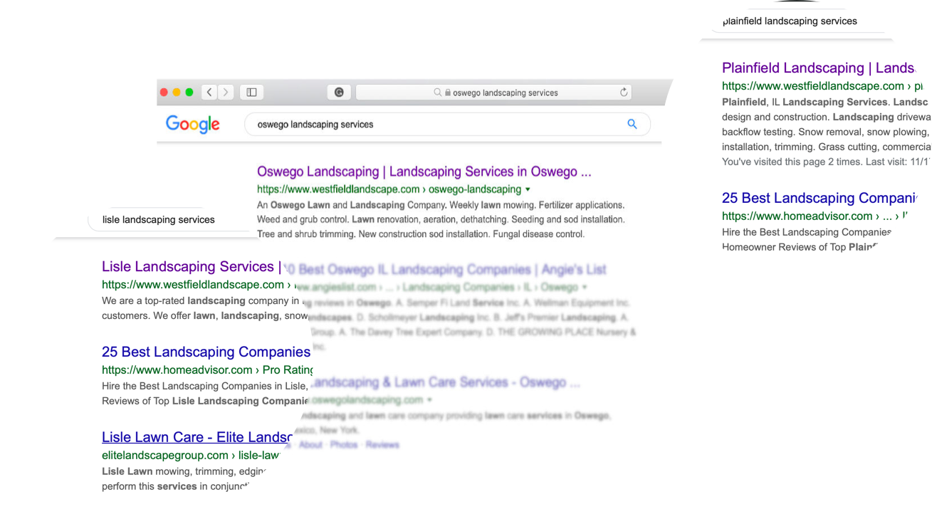 Search results for landscaping company